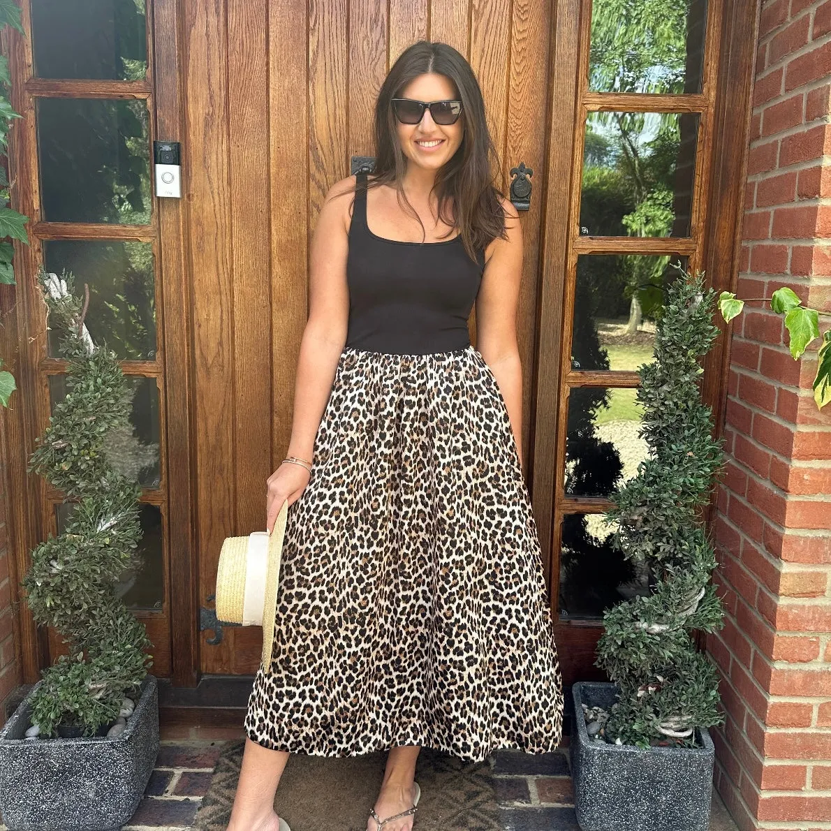 Robin Leopard Dress