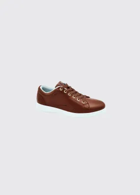 Rochelle Leather Trainer - Brown Size EU 37