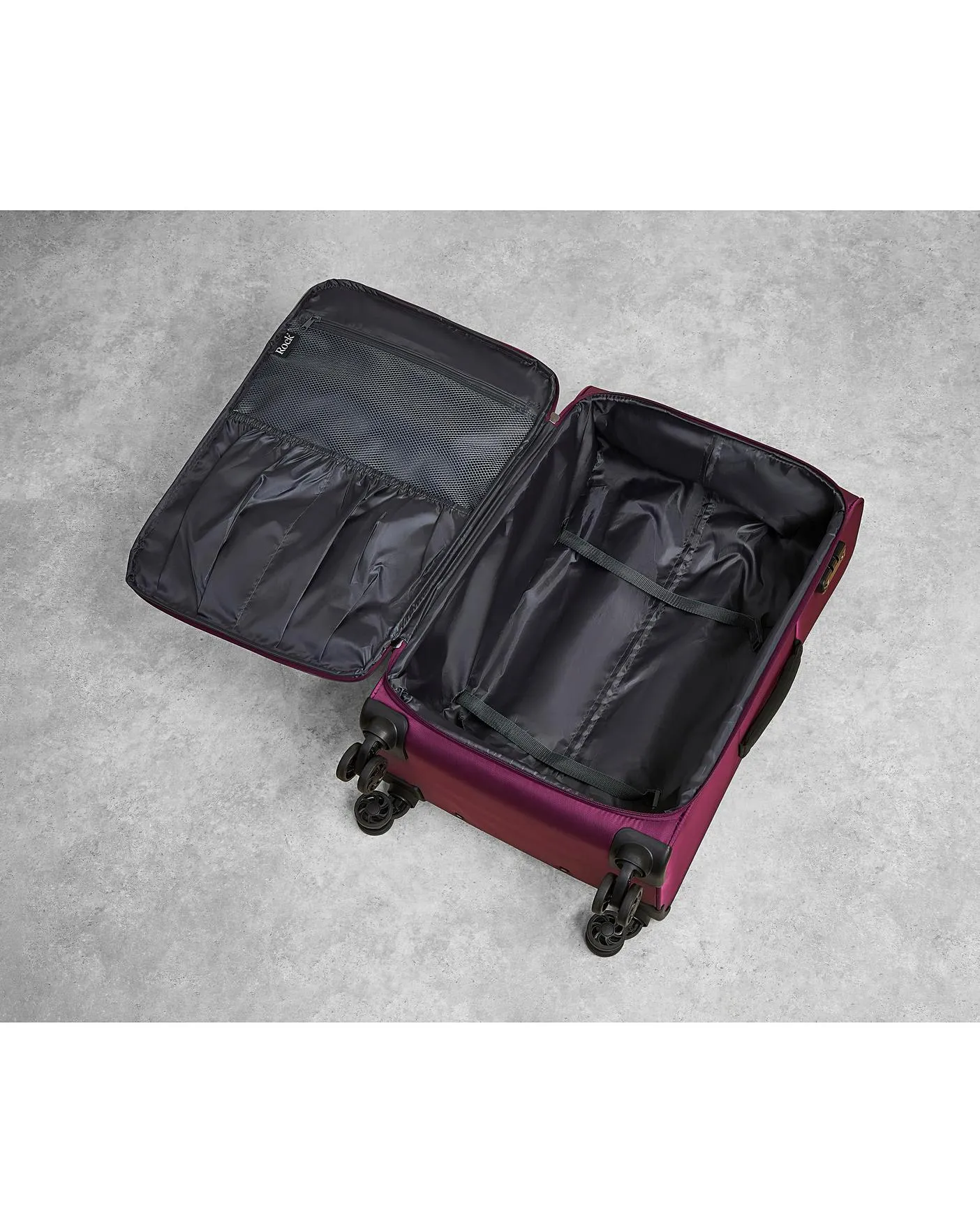 Rock Paris Suitcase Range - Purple