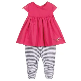 Romper with Attached Dress
