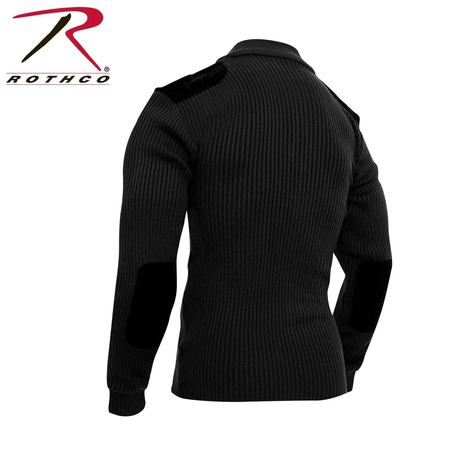 Rothco Quarter Zip Acrylic Commando Sweater