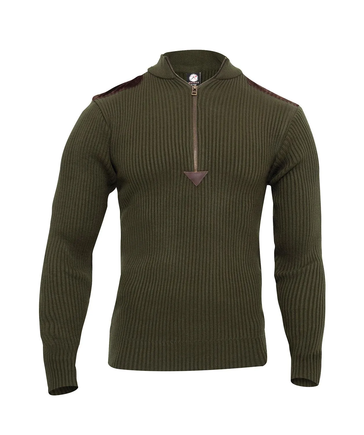 Rothco Quarter Zip Acrylic Commando Sweater