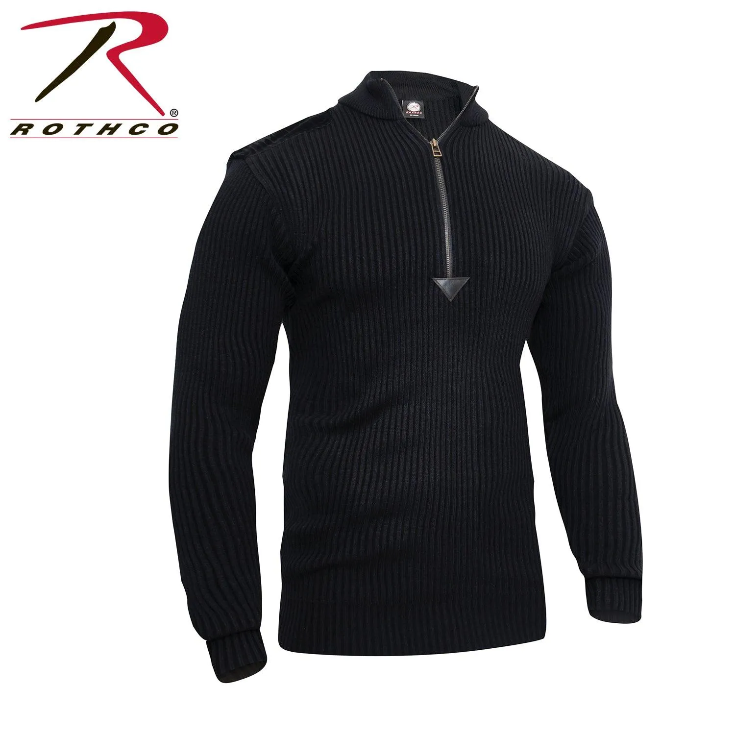 Rothco Quarter Zip Acrylic Commando Sweater