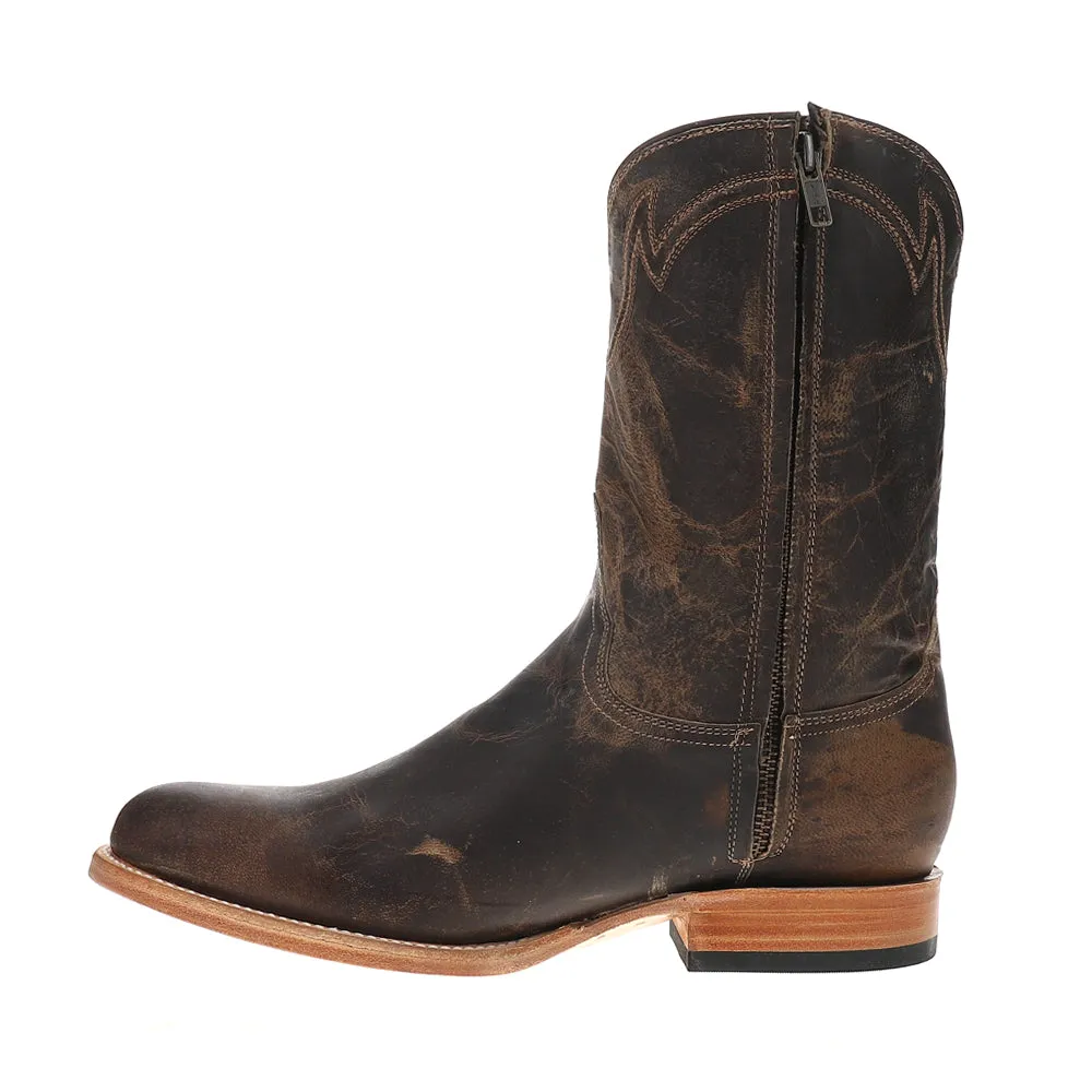 Roughstock Zip Round Toe Cowboy Boots