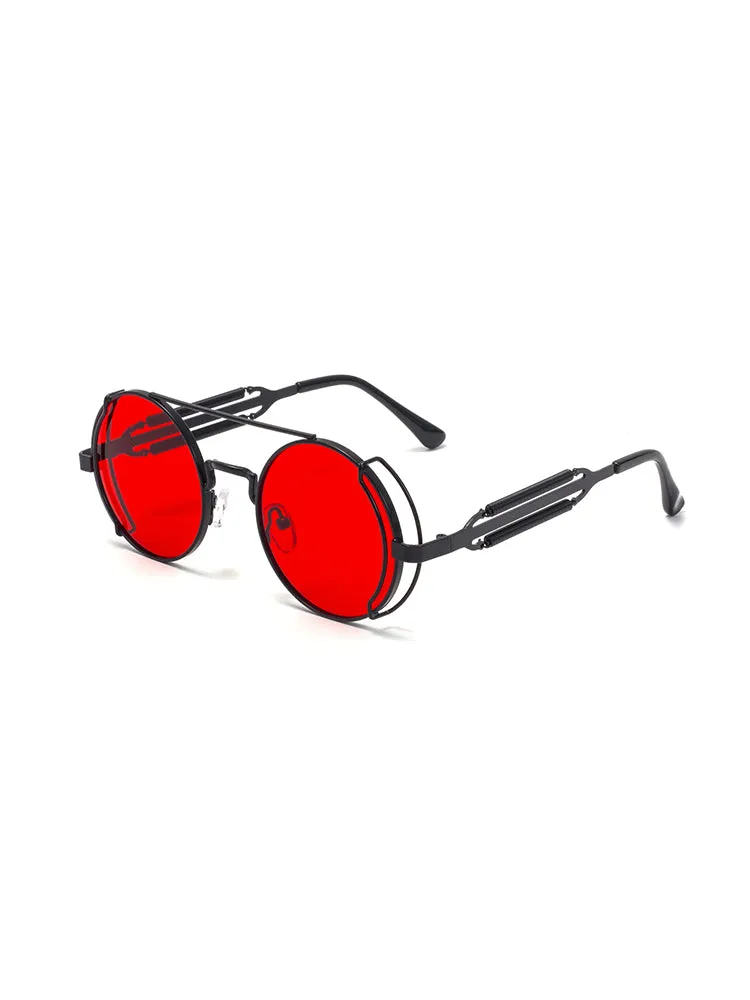   Round Frame Fashion Sunglasses   