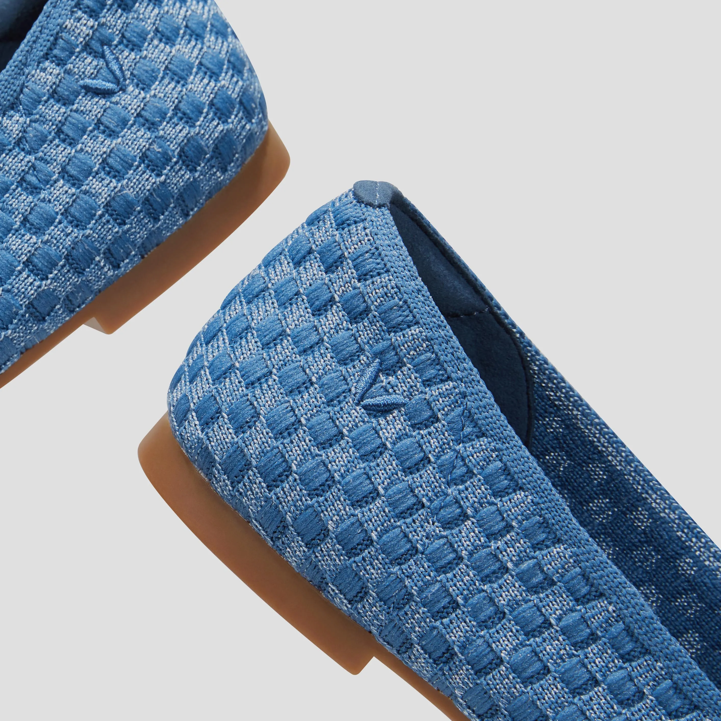   Round-Toe Woven Knit Loafer (Audrey)