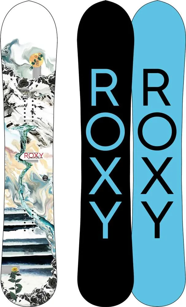 roxy smoothie snowboard - women's