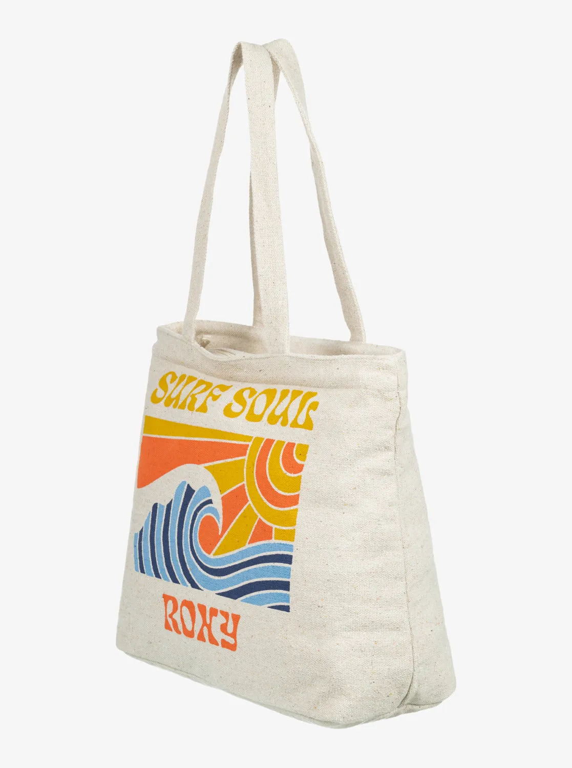 Roxy Summer Flower Bag-Natural