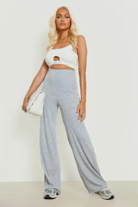 Ruched Bum Wide Leg Pants