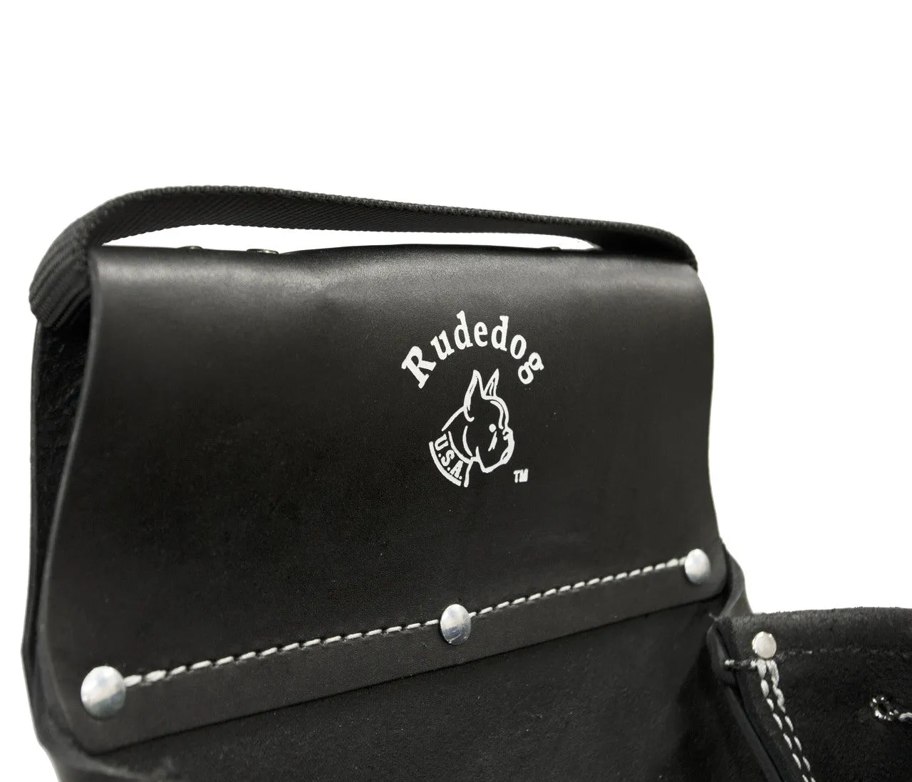 RudedogUSA Leather 3 Pouch Bag #1053