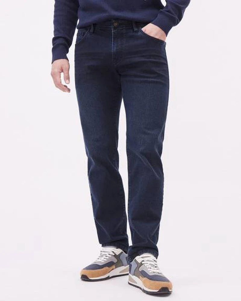 RW&Co Slim-Fit Dark-Wash Jeans