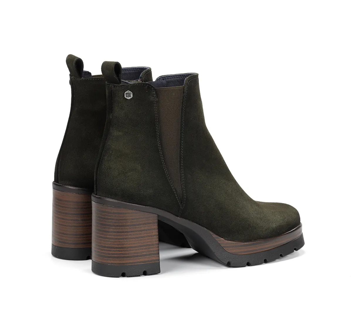 SAFE D9414 Green Ankle Boot