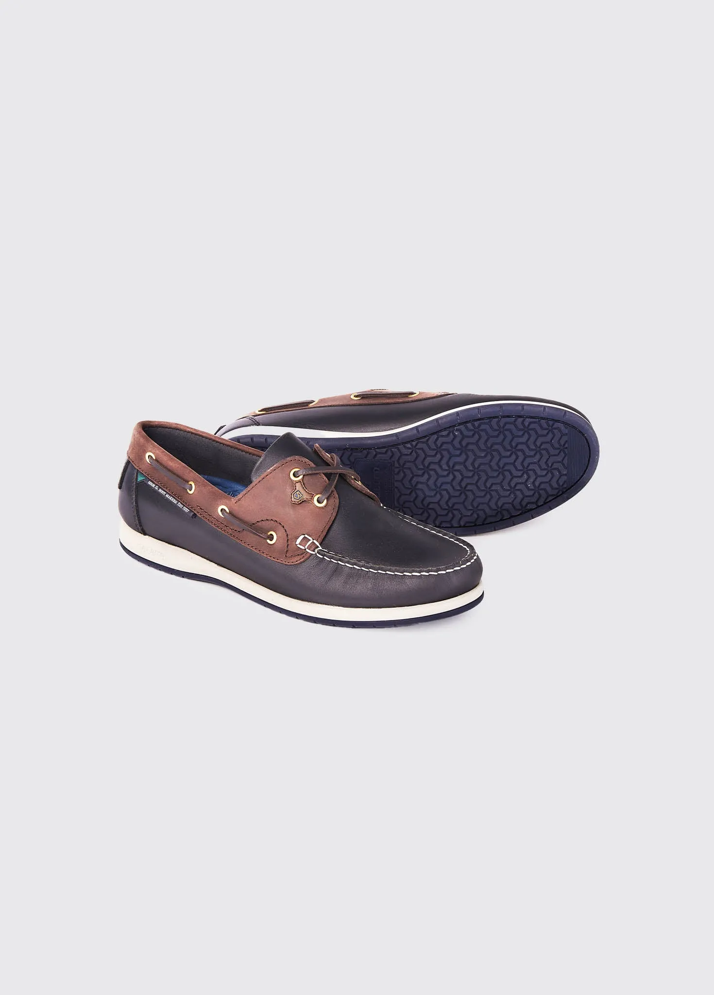 Sailmaker X LT Deck Shoe - Navy/Brown