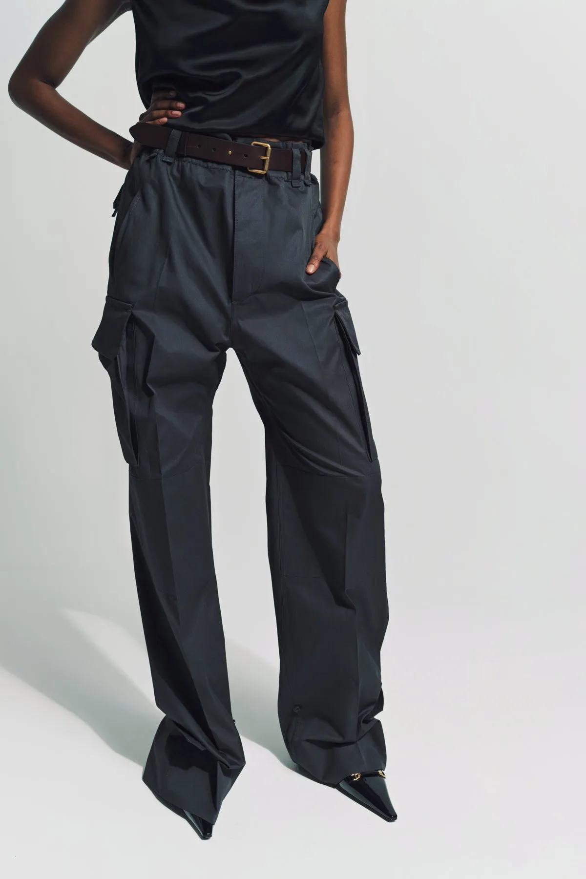 SAINT LAURENT | CASSANDRE CARGO PANTS