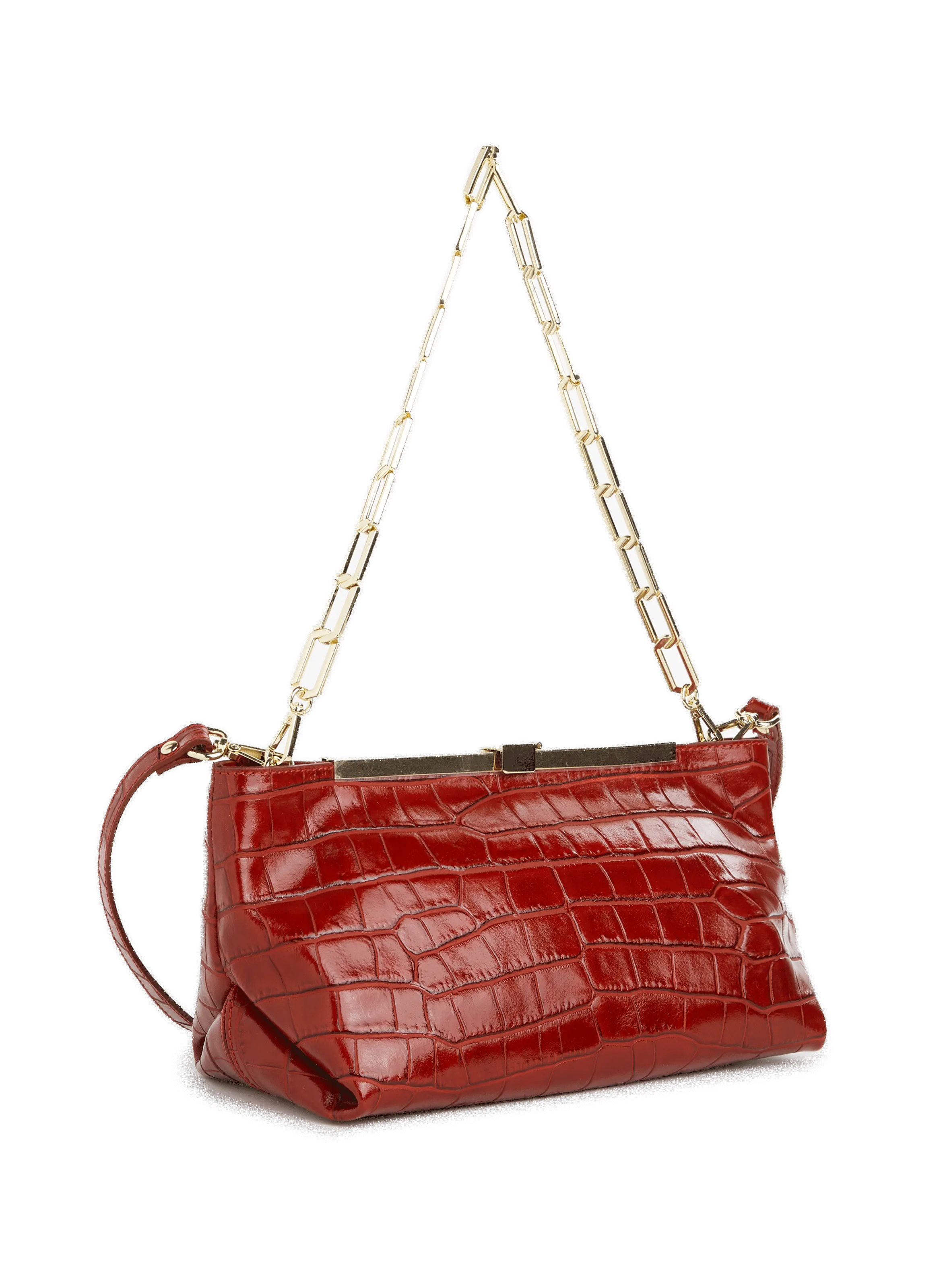 Saison 1865  Debby leather bag - Red