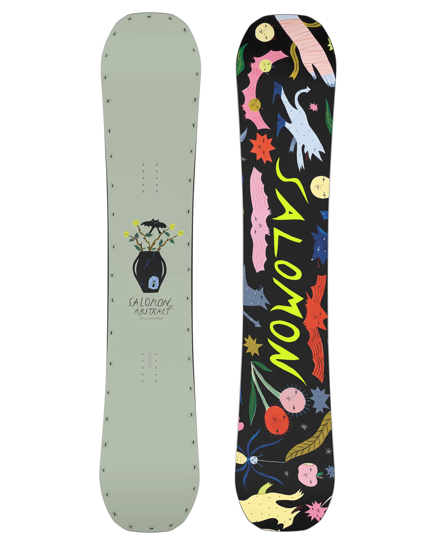 Salomon Abstract Snowboard - 2025 | Shop Snowboards at Trojan Wake Ski Snow & Snow Skiers Warehouse