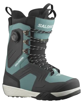 Salomon Dialogue Lace Sj Boa Snowboard Boots - Mallard Green / Black /