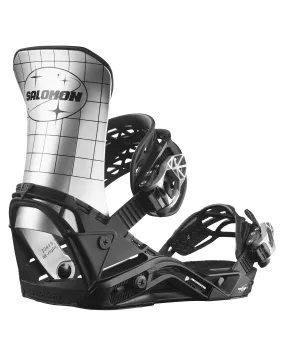 Salomon District Pro Team Snowboard Bindings - Chrome - 2024 | Shop Snowboard Bindings at Trojan Wake Ski Snow & Snow Skiers