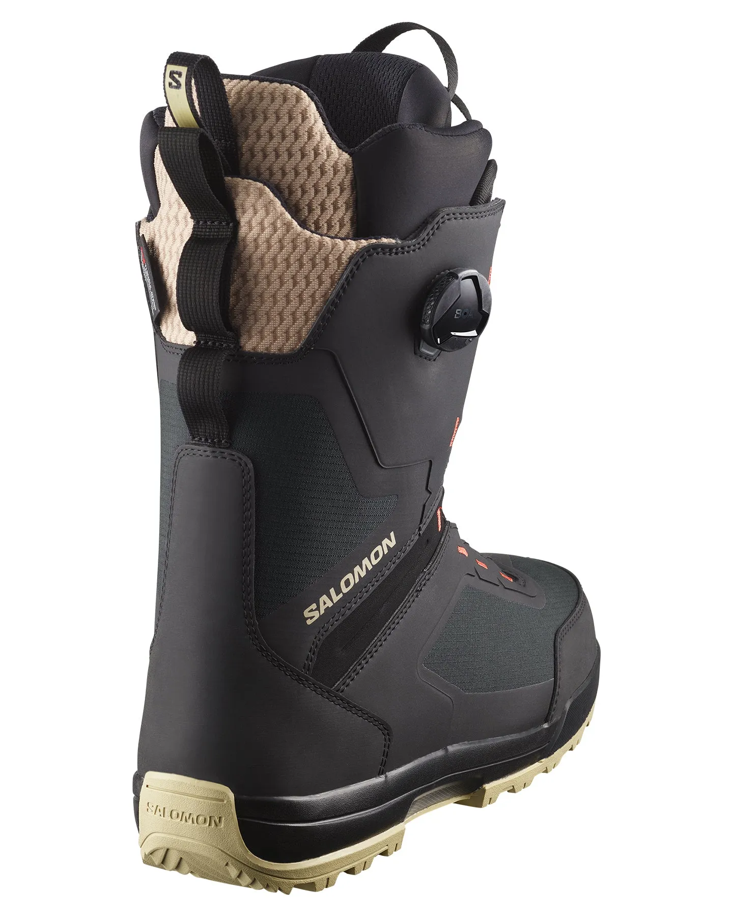 Salomon Echo Dual Boa Snowboard Boots - Spray Green / Black / Hot Cora