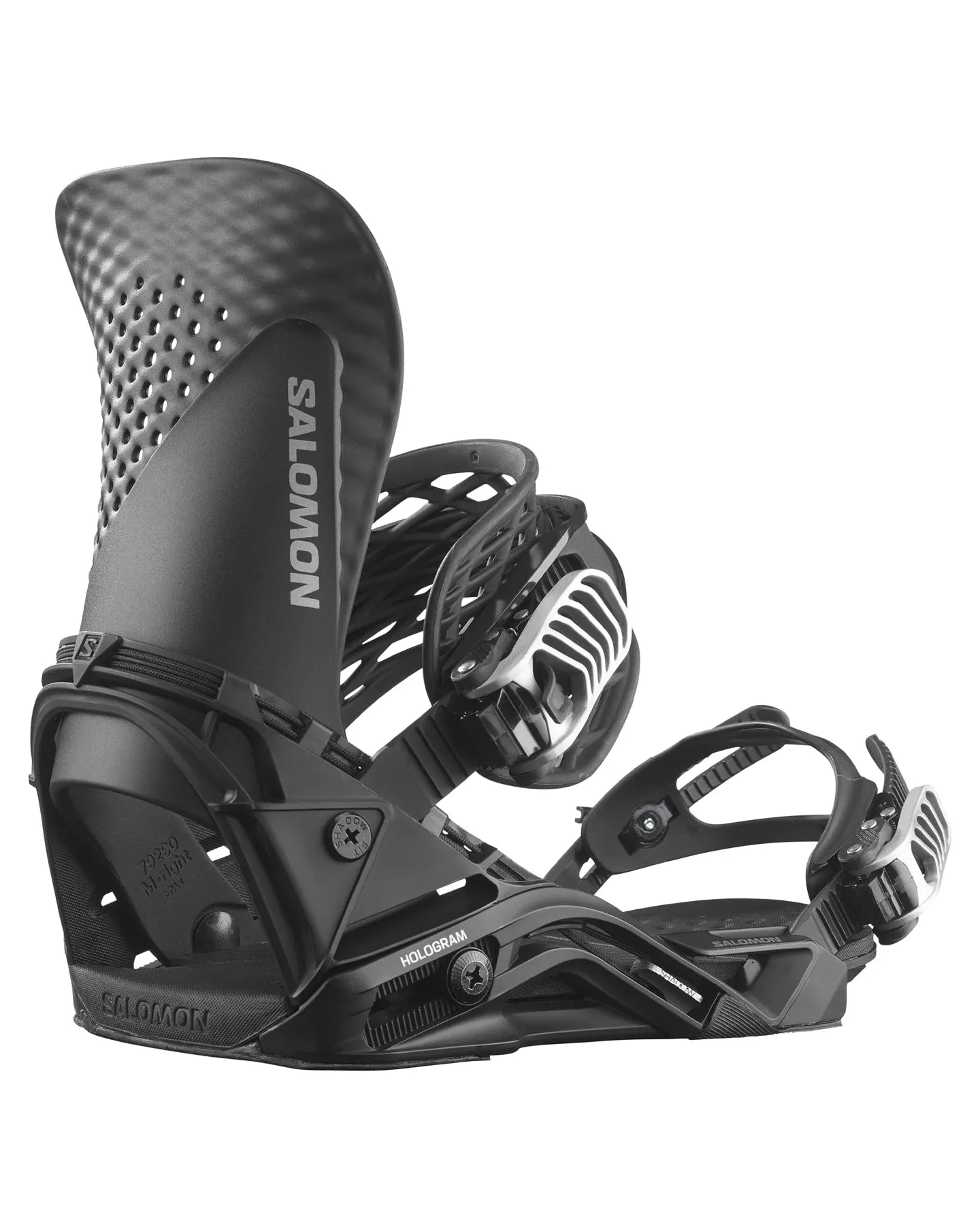 Salomon Hologram Snowboard Bindings - Black - 2024