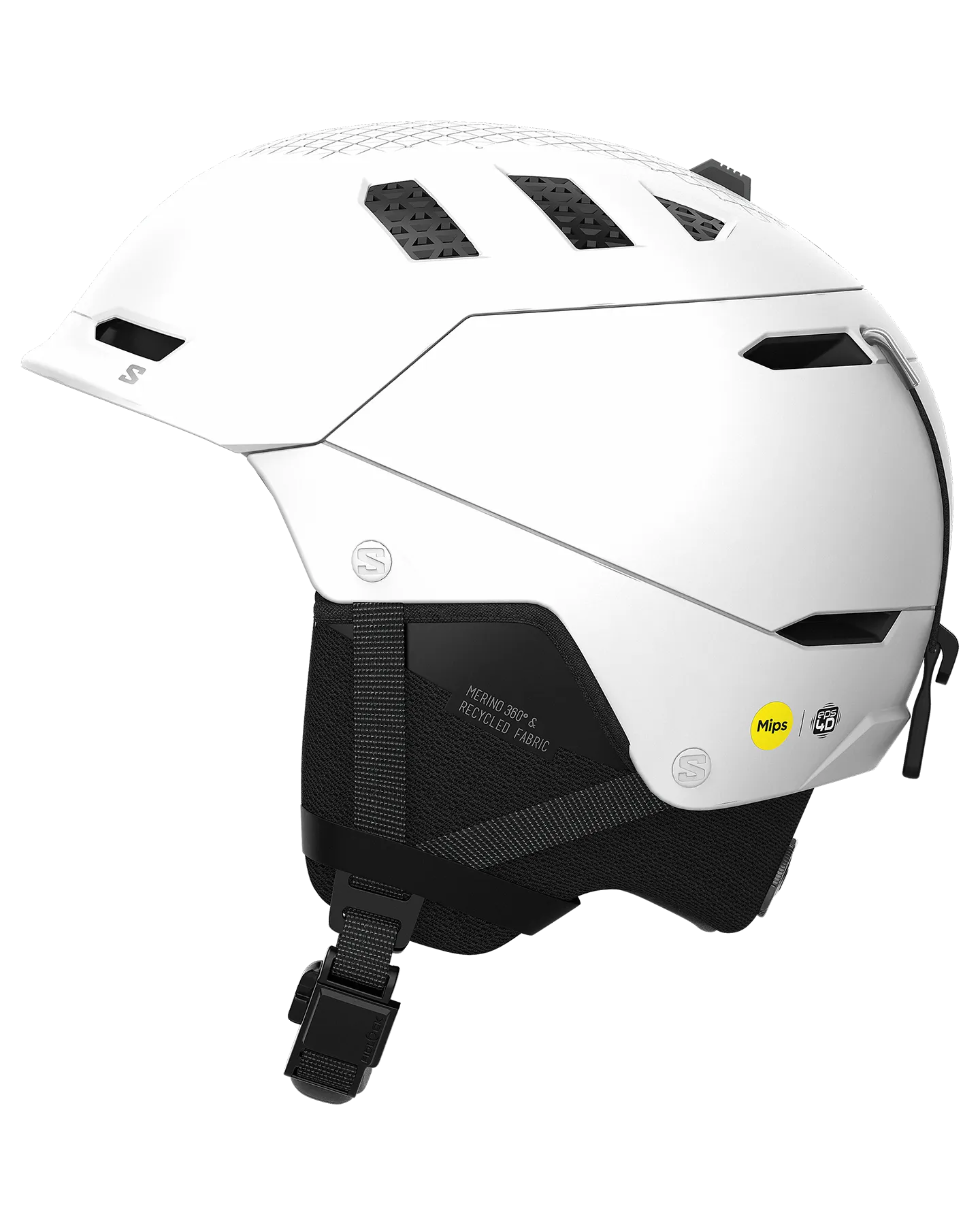 Salomon Husk Prime Mips Snow Helmet - White | Shop Ski & Snowboard Helmets at Trojan Wake Ski Snow & Snow Skiers Warehou