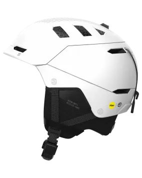 Salomon Husk Prime Mips Snow Helmet - White | Shop Ski & Snowboard Helmets at Trojan Wake Ski Snow & Snow Skiers Warehou