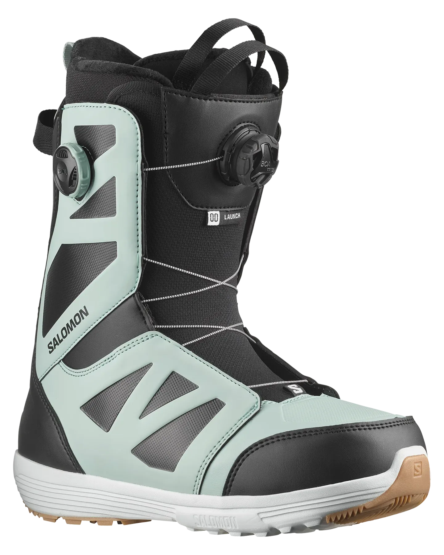 Salomon Launch Boa Sj Snowboard Boots - Cloud Blue/Black/White - 2024