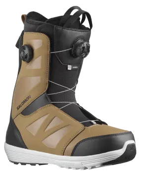 Salomon Launch Boa Sj Snowboard Boots - Sepia Tint/Black/White - 2024