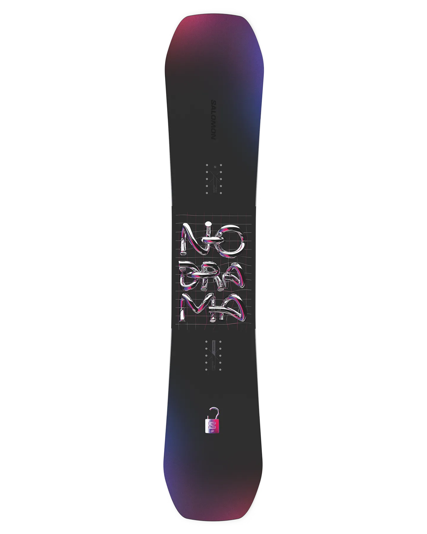 Salomon No Drama Snowboard - 2025 | Shop Snowboards at Trojan Wake Ski Snow & Snow Skiers Warehouse