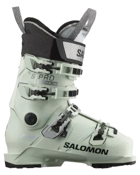 Salomon Pro Alpha 100 Women's Ski Boots - White Moss | Shop Ski Boots at Trojan Wake Ski Snow & Snow Skiers Warehouse