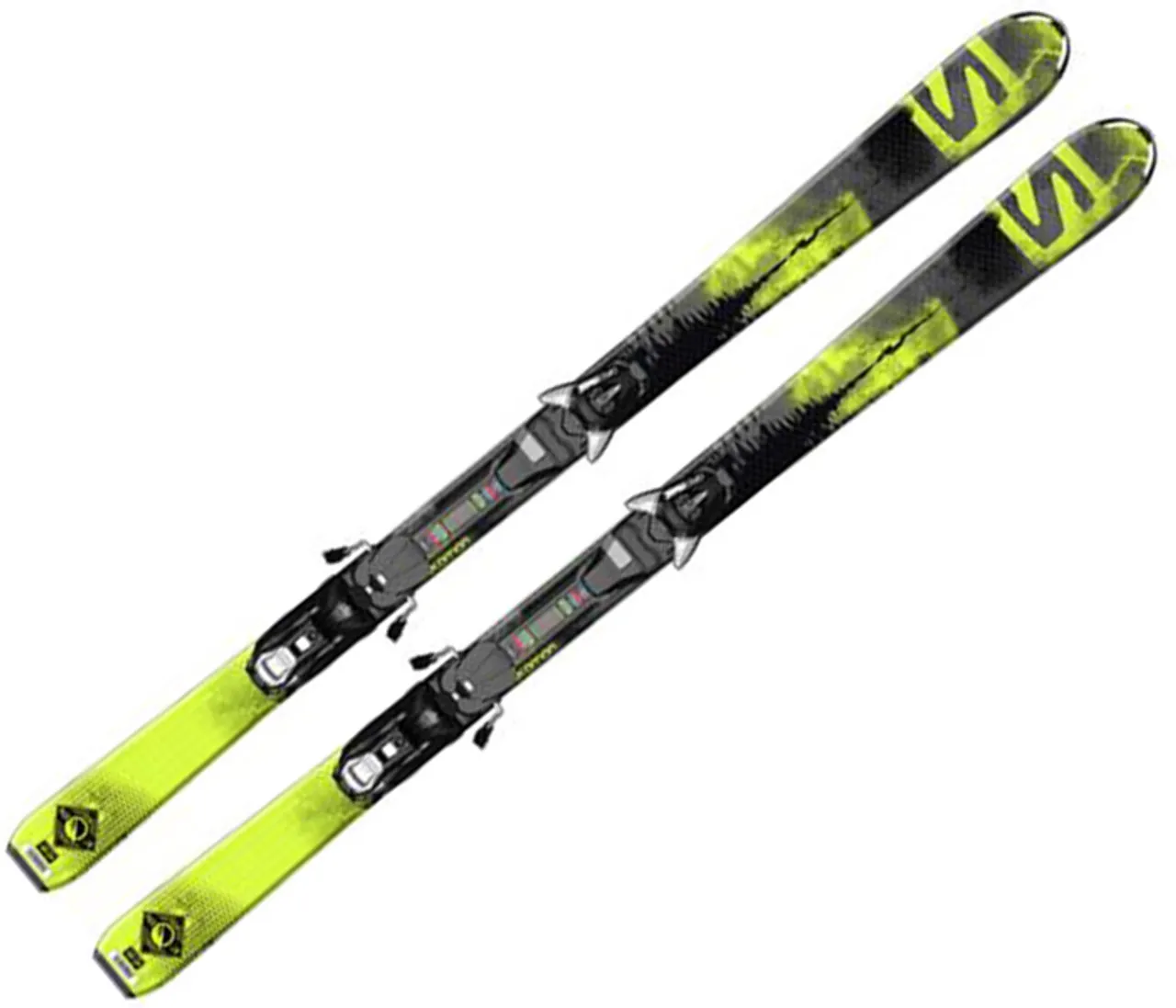 Salomon Q-Max Jr M Skis + EZY7 Bindings 2016
