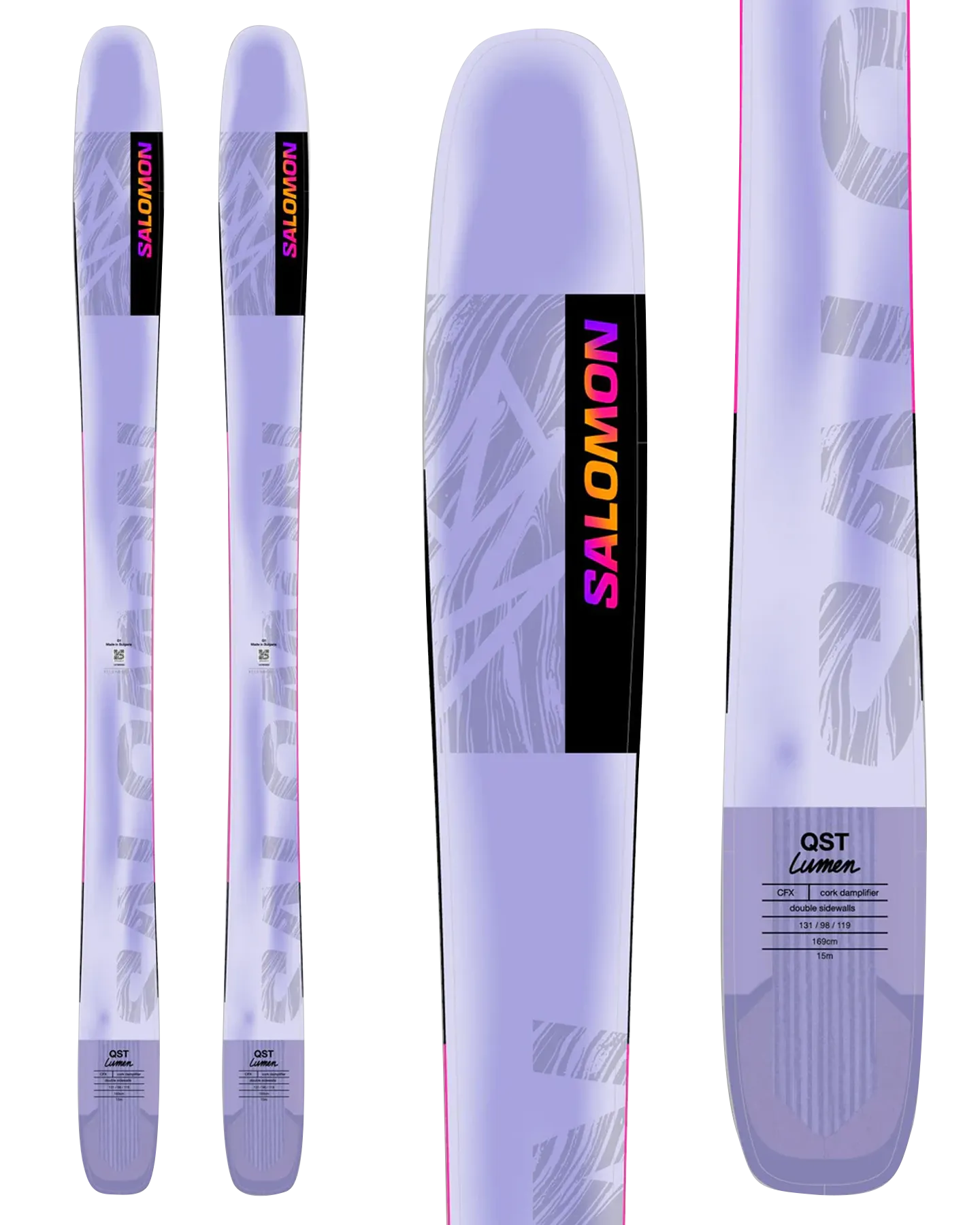 Salomon Qst Lumen 98 Women's Snow Skis - 2024