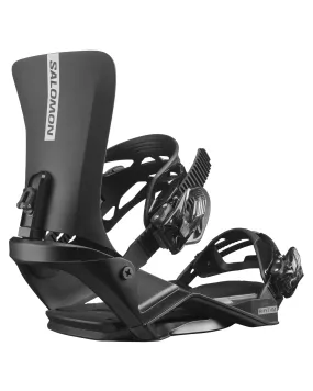 Salomon Rhythm Snowboard Bindings - Black - 2024