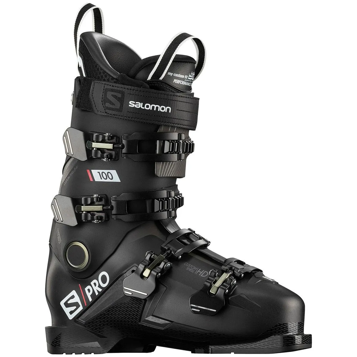 salomon s/pro 100 ski boot - men's 