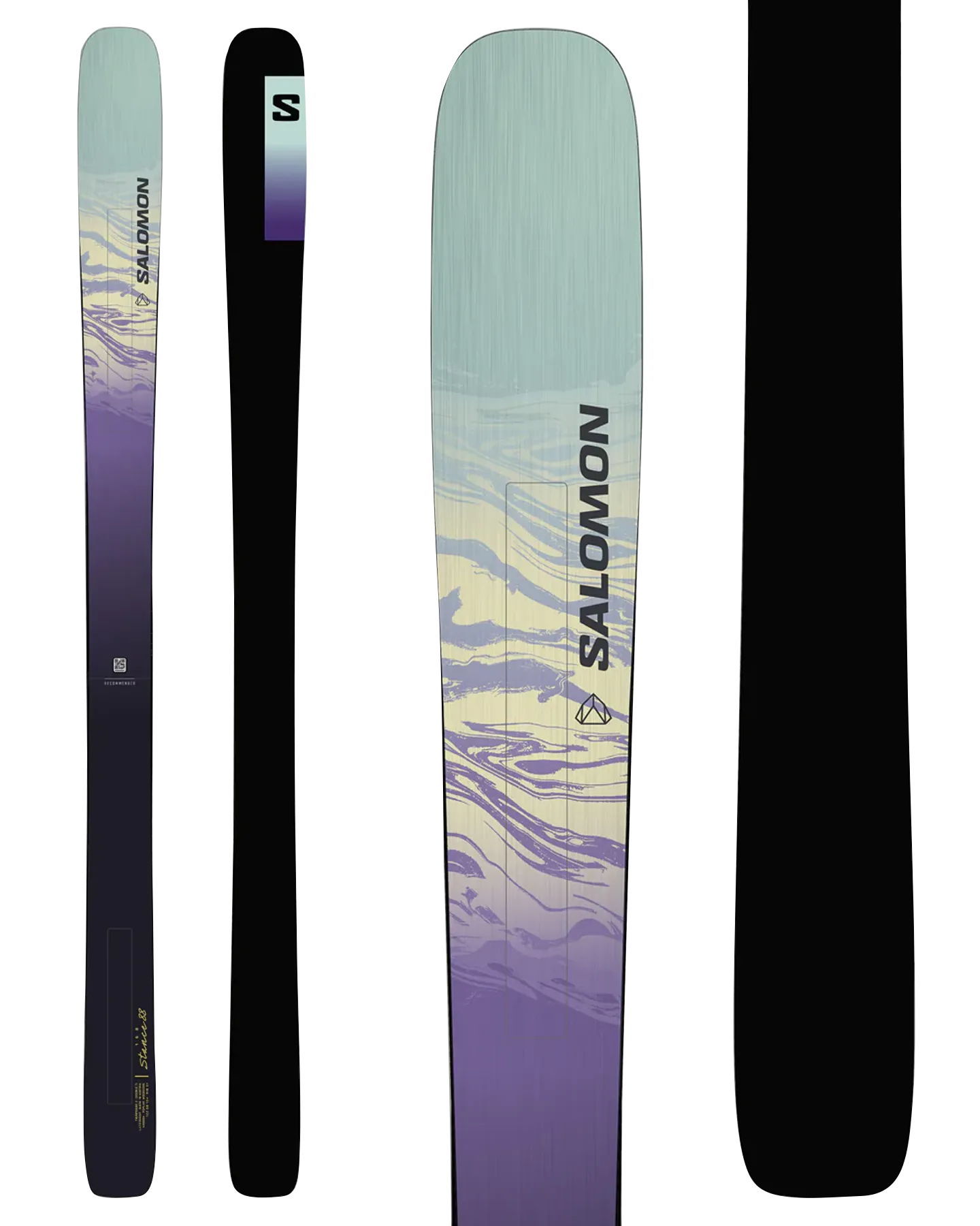 Salomon Stance 88 Women's Snow Skis - 2024