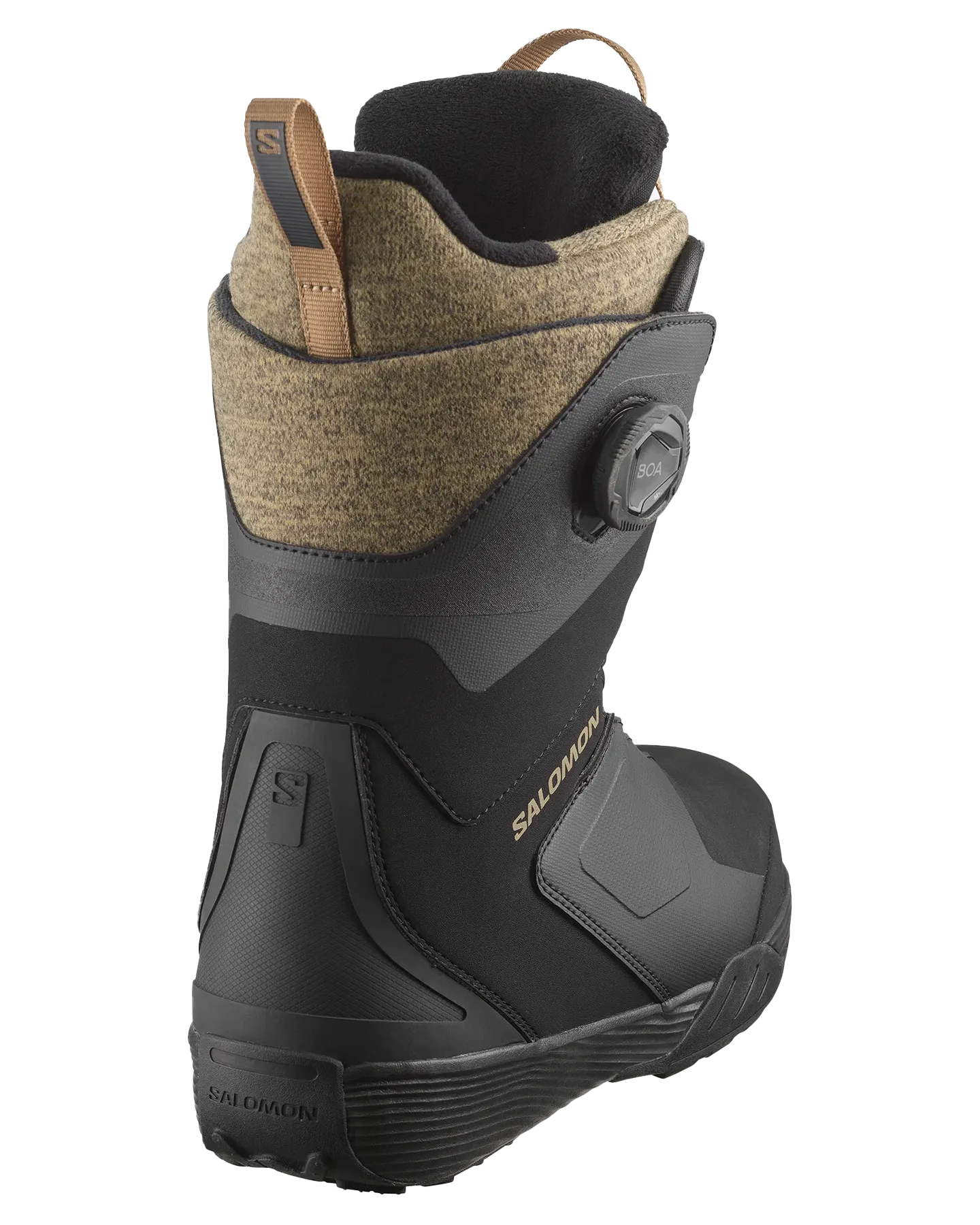 Salomon Women's Kiana Dual Boa Snowboard Boots - Black / Black / Sepia Tint - 2024 | Shop Snowboard Boots at Trojan Wake Ski