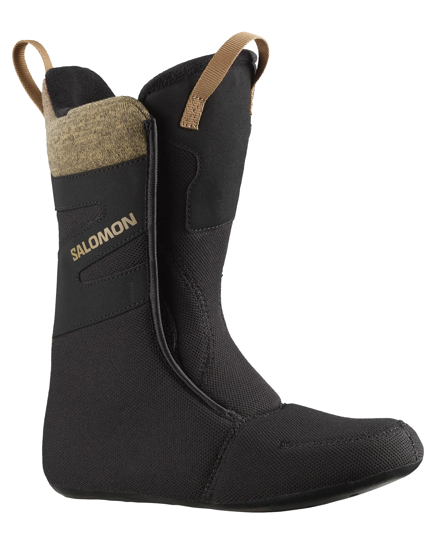 Salomon Women's Kiana Dual Boa Snowboard Boots - Black / Black / Sepia Tint - 2024 | Shop Snowboard Boots at Trojan Wake Ski