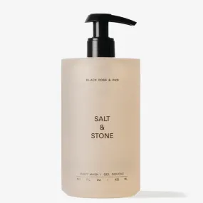 Salt & Stone Body Wash - Black Rose & Oud
