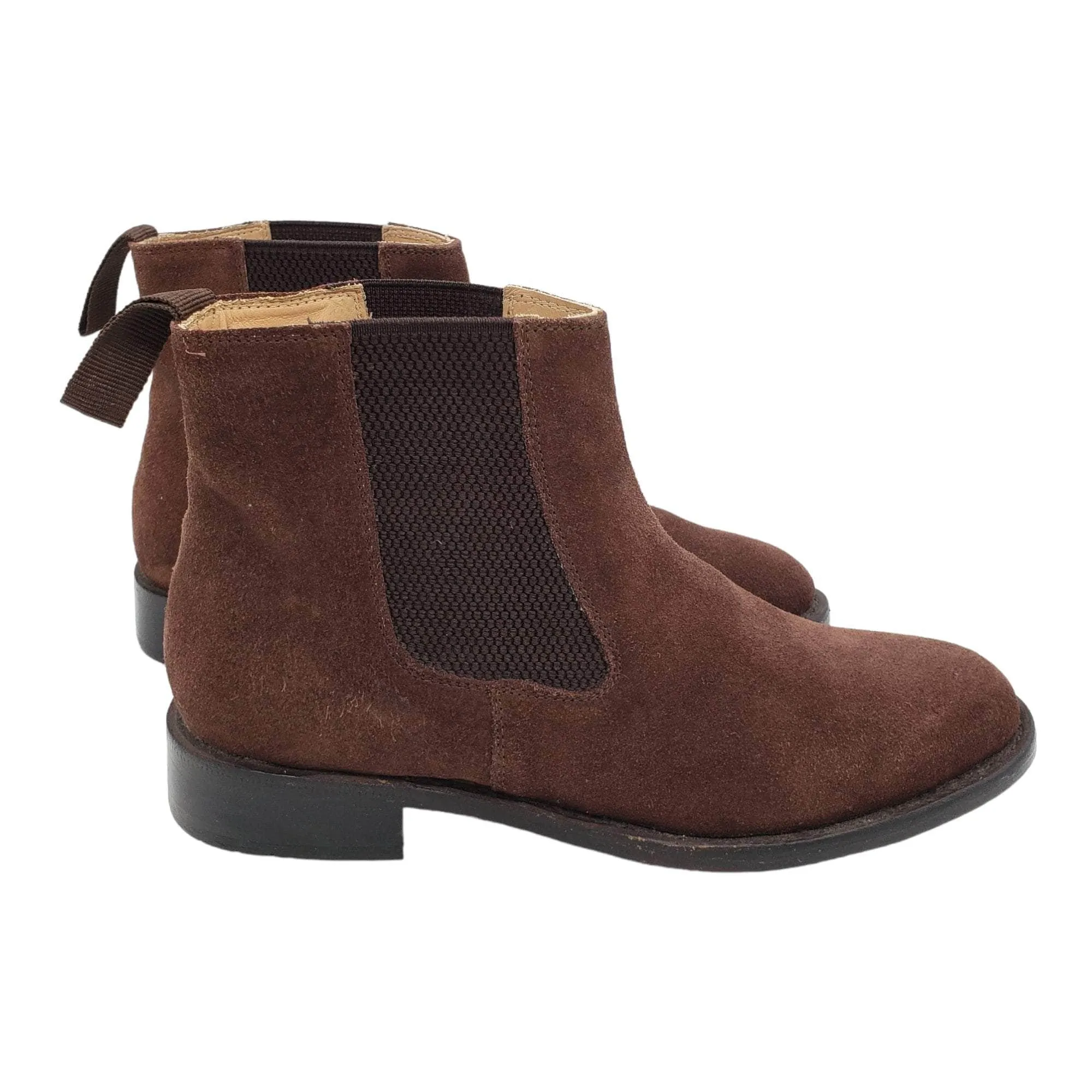 Samuel Windsor Brown Suede Chelsea Boots