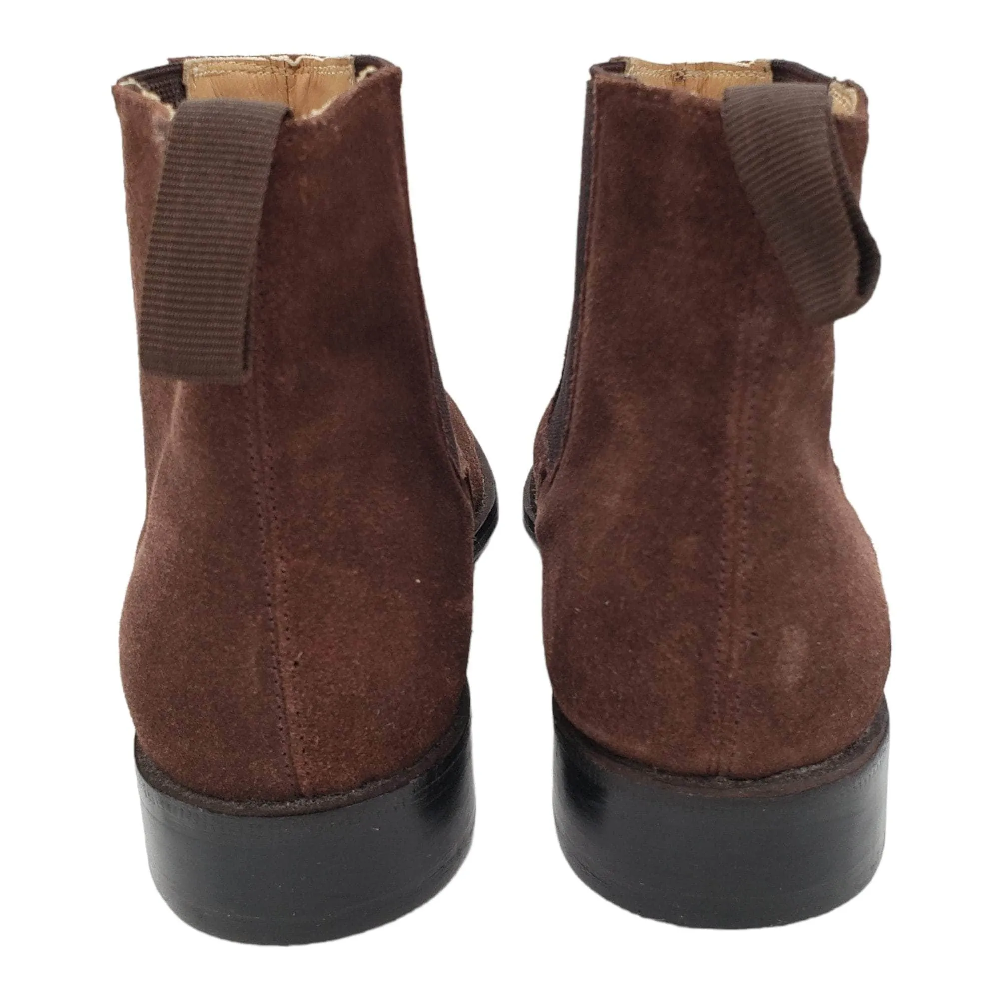 Samuel Windsor Brown Suede Chelsea Boots