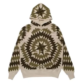 Samuel Zelig Star Quilt Hoodie - Brown
