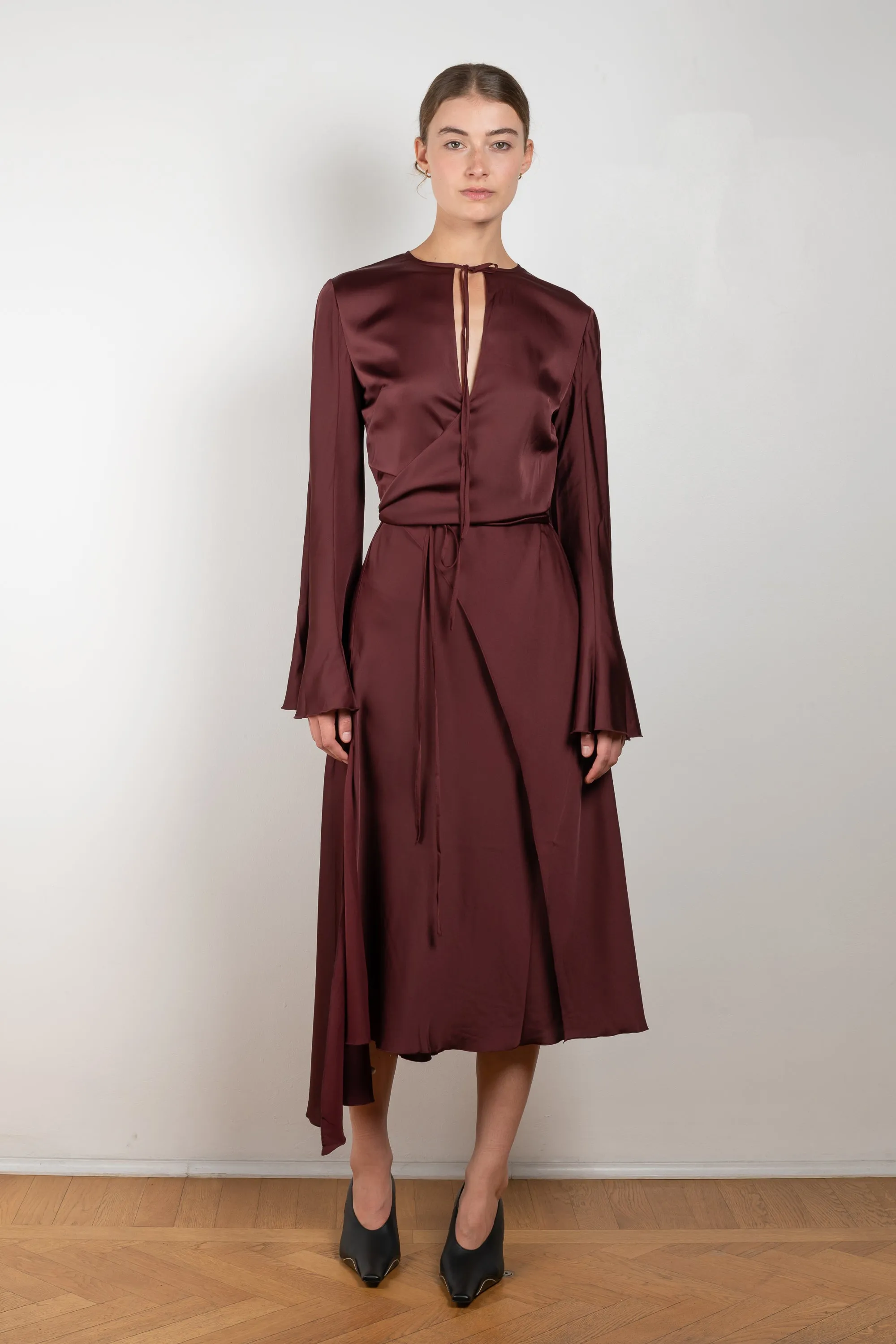 Satin Dress 776
