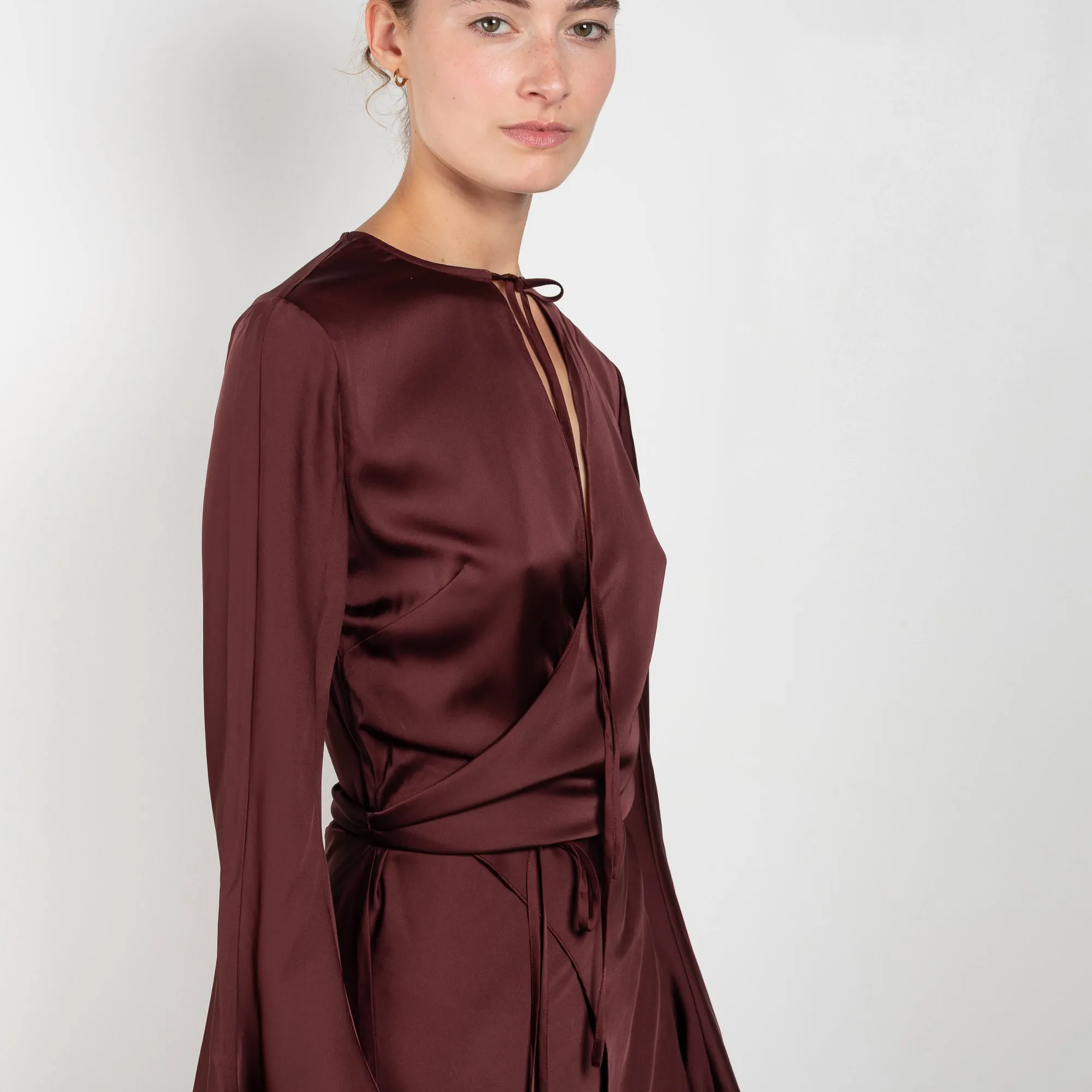 Satin Dress 776