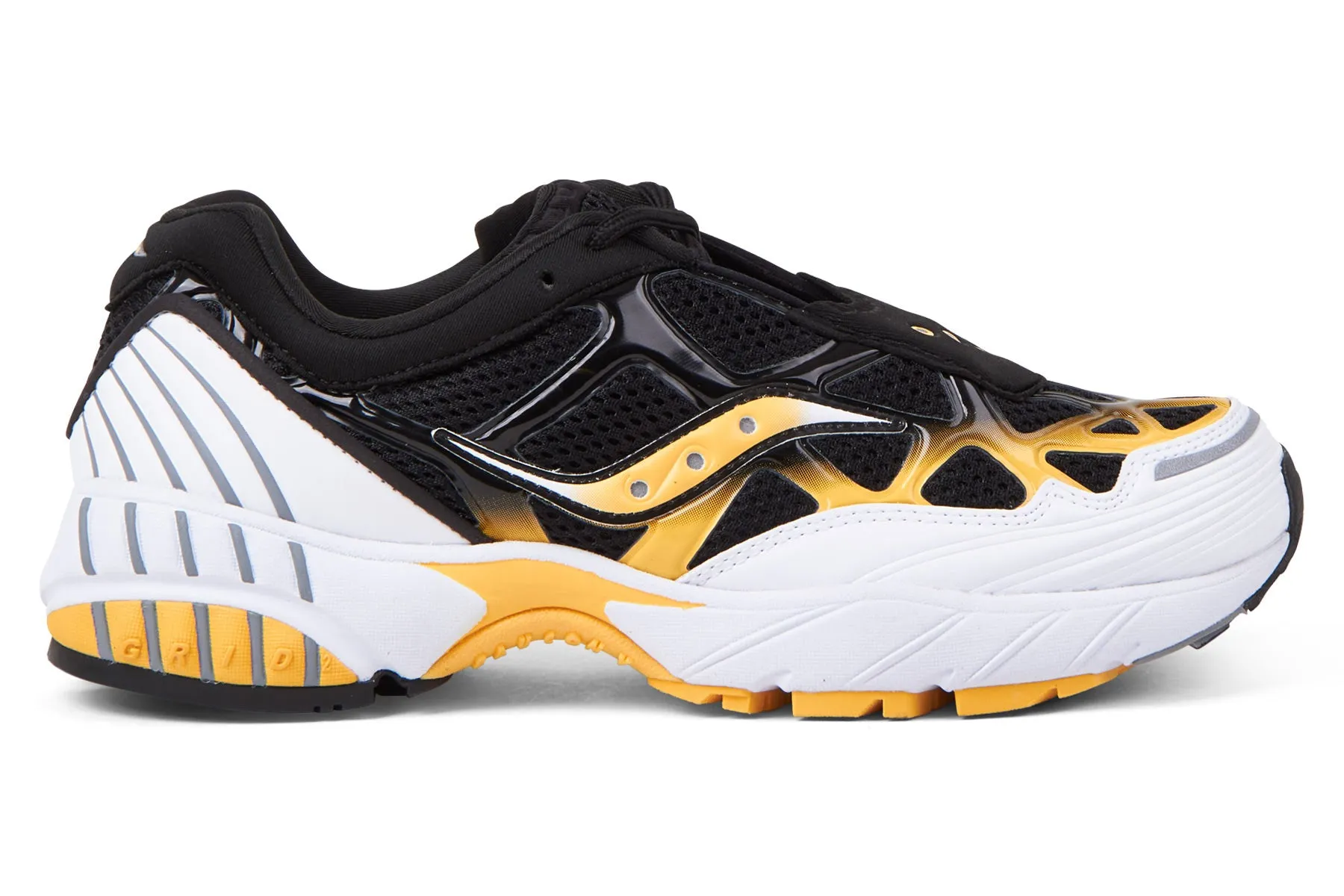 Saucony Grid Web - White/Black/Yellow