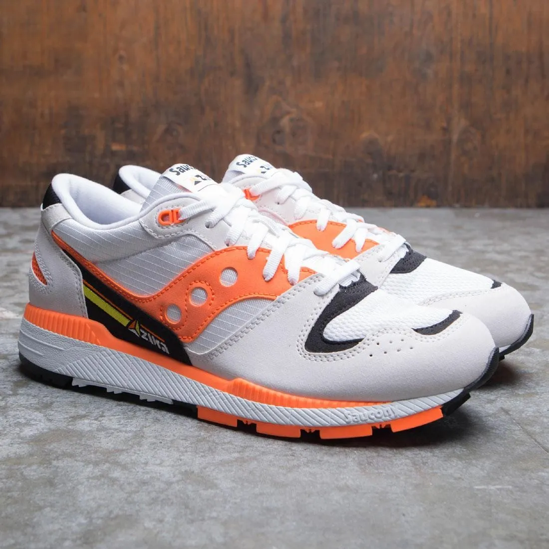 Saucony Men Azura (white / orange / black)