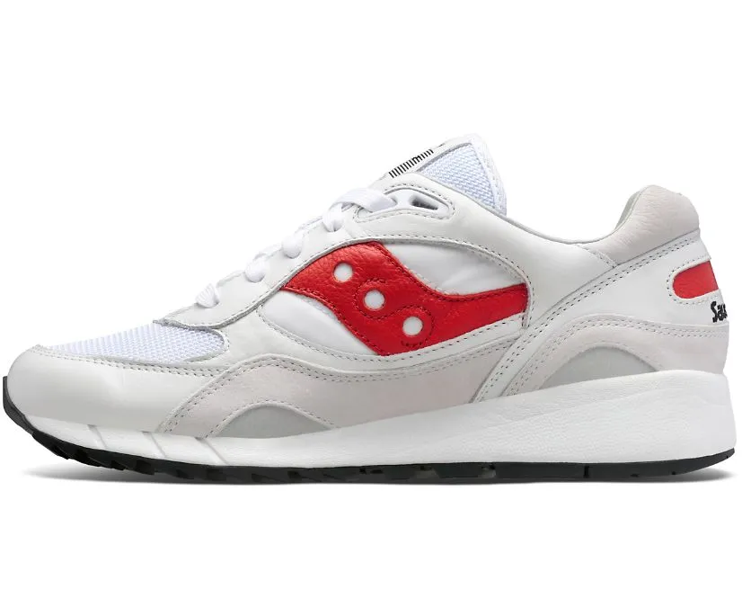 Saucony Originals SHADOW 6000 Men’s - WHITE/RED