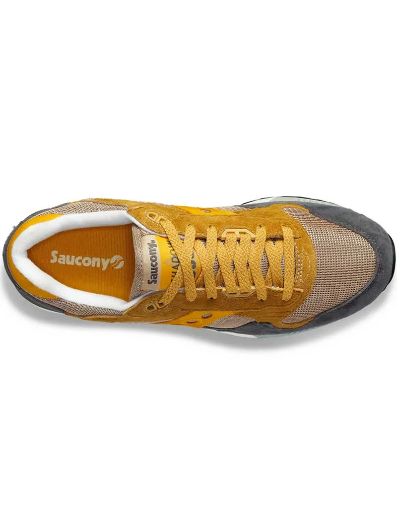Saucony Shadow 5000 Trainers Grey Curry