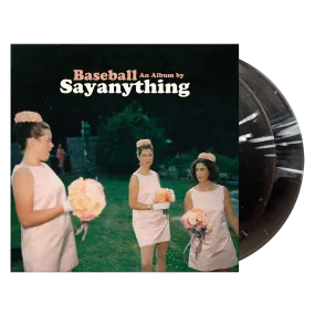 SAY ANYTHING ‘BASEBALL’ 2LP (Limited Edition – Only 300 Made, Black Ice Ghostly w/ Bone, Pink & Evergreen Splatter Vinyl)