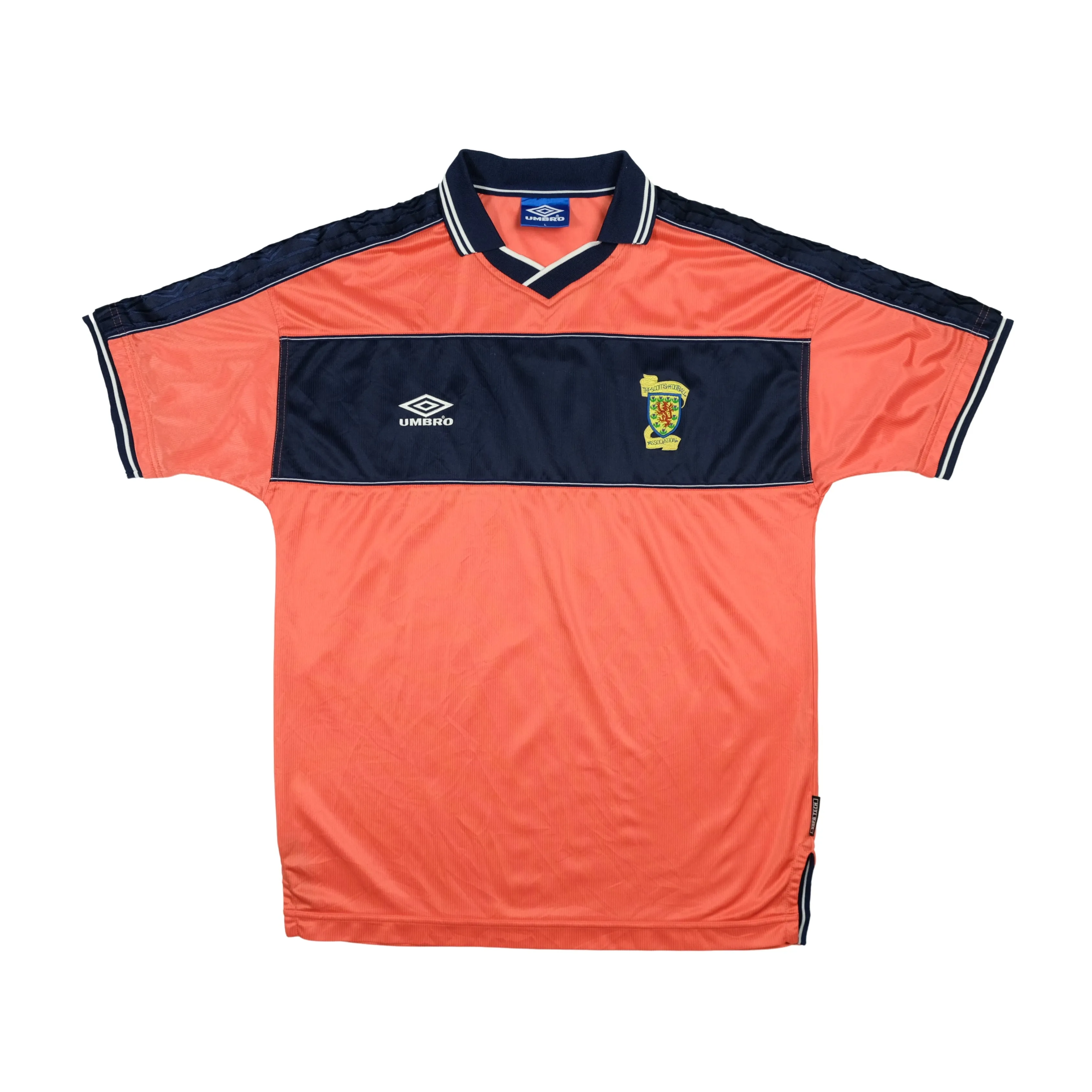 Scotland 1999/2000 Away Football Shirt Large