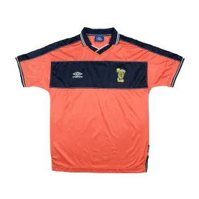 Scotland 1999/2000 Away Football Shirt Large